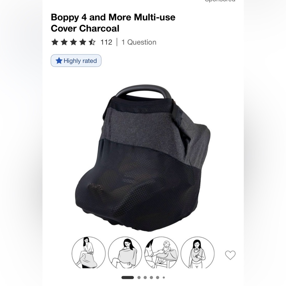 Boppy 4 & more nursing coverup